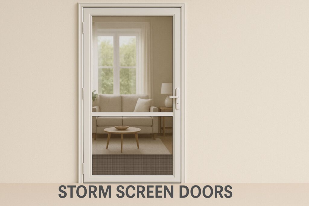 storm screen doors