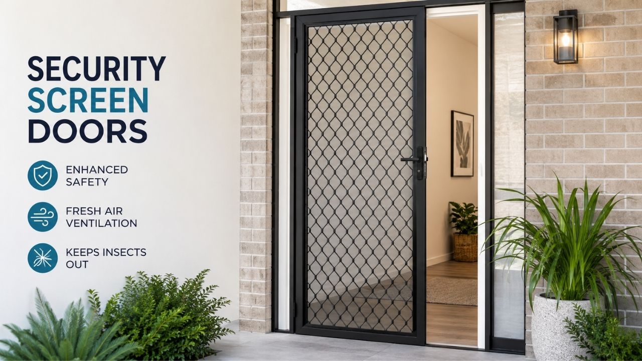 Security Screen Door