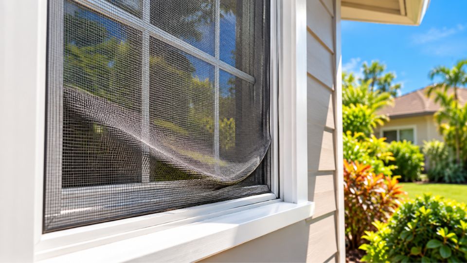 Why Are My Window Screens Sagging? Causes and Solutions